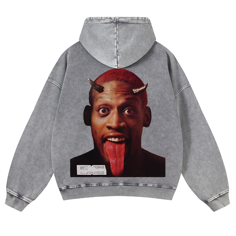 Rodman | Casual Washed Hoodie 2511024179