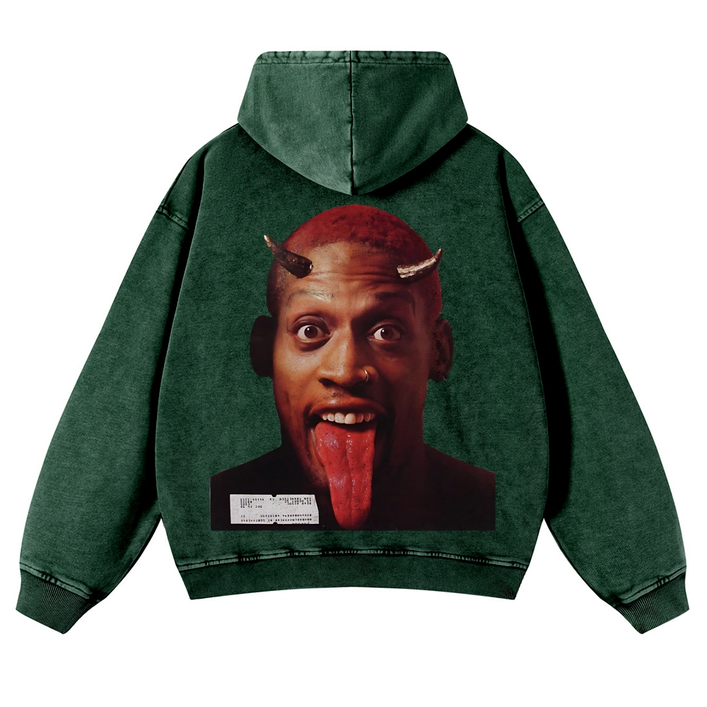 Rodman | Casual Washed Hoodie 2511024179