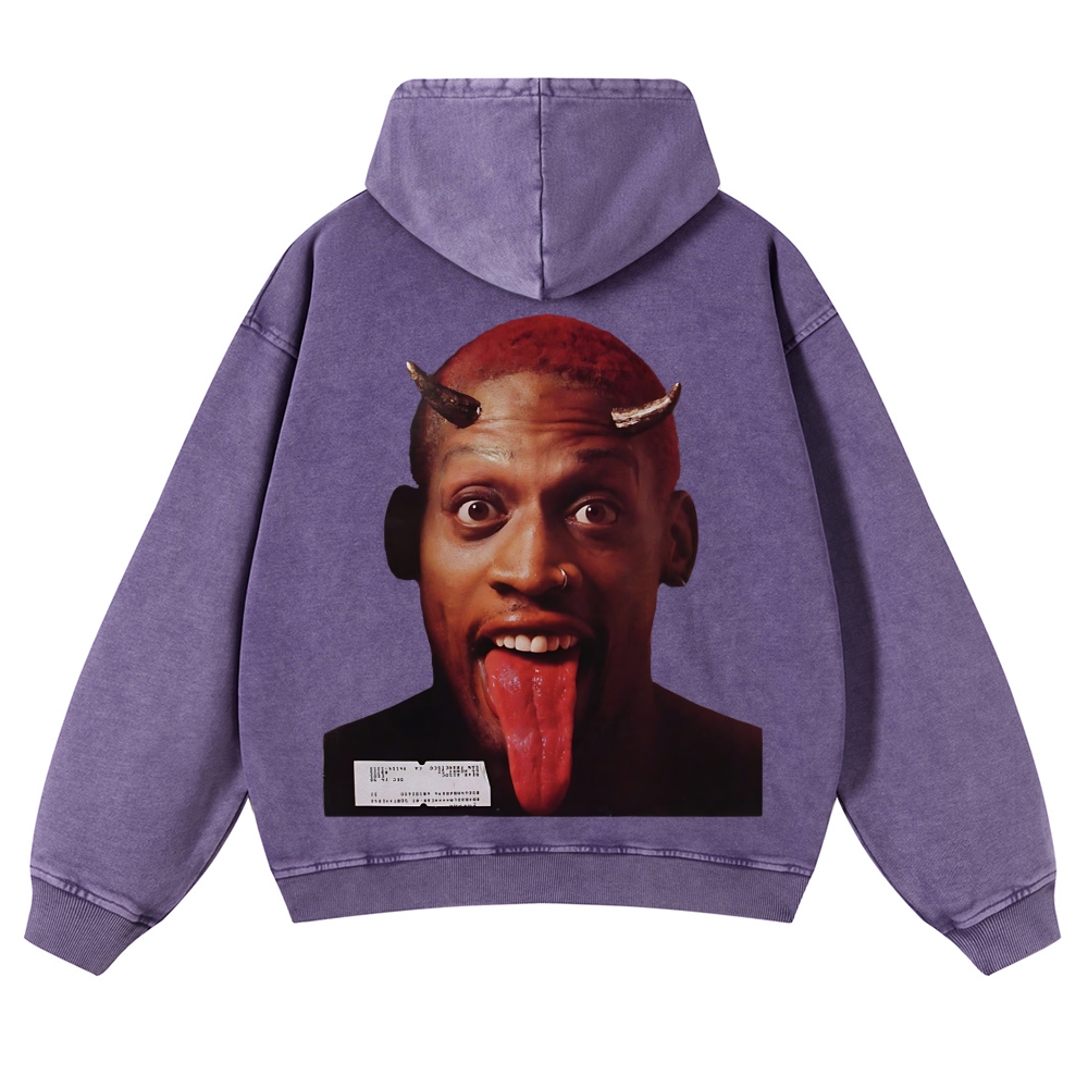 Rodman | Casual Washed Hoodie 2511024179