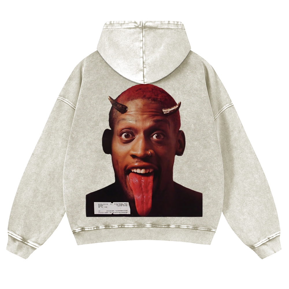 Rodman | Casual Washed Hoodie 2511024179