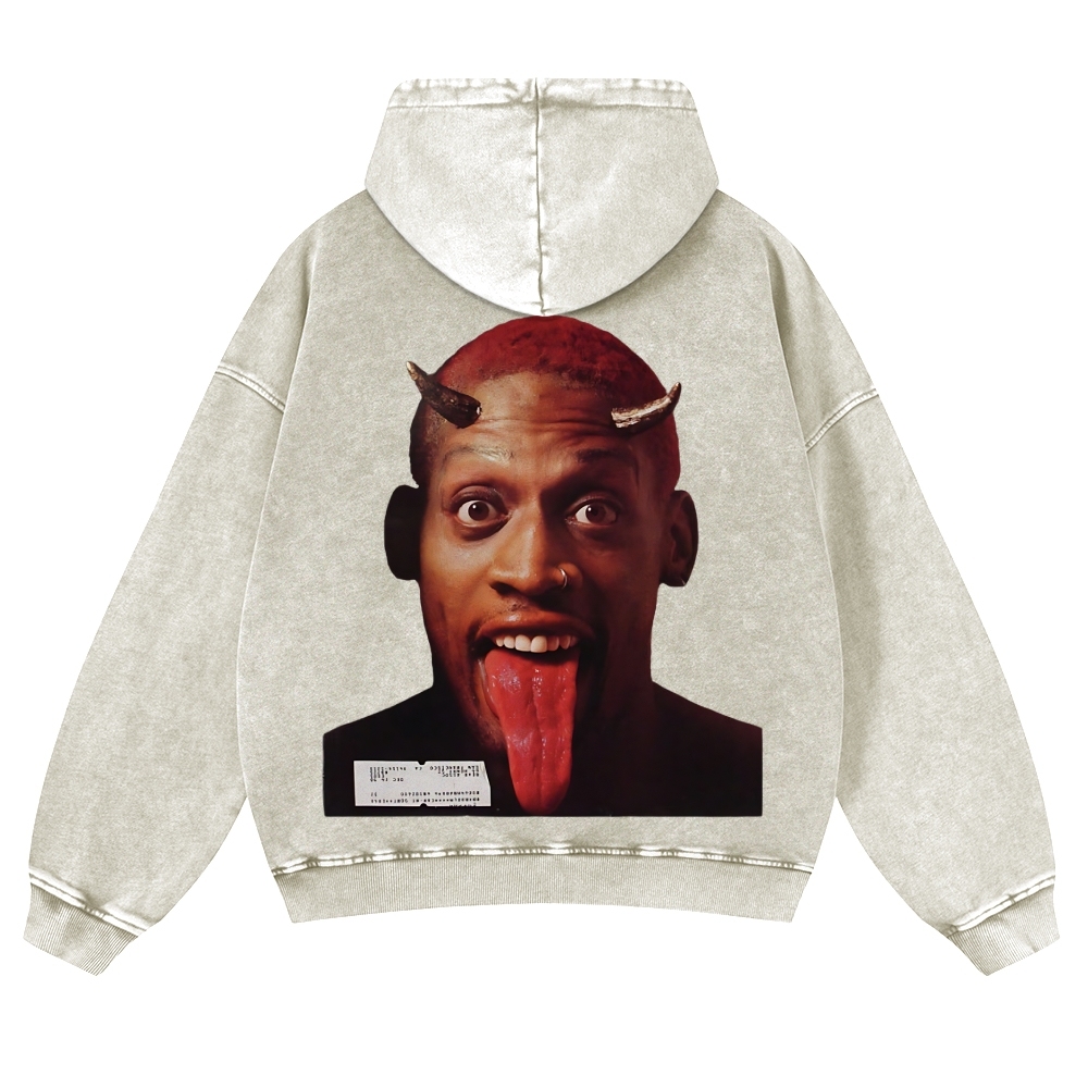 Rodman | Casual Washed Hoodie 2511024179