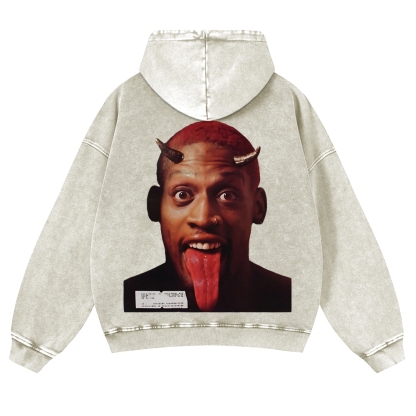Rodman | Casual Washed Hoodie 2511024179