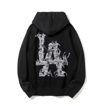 Dodgers | Unisex Casual Printed Double-sided Washed Hoodie 2511025653