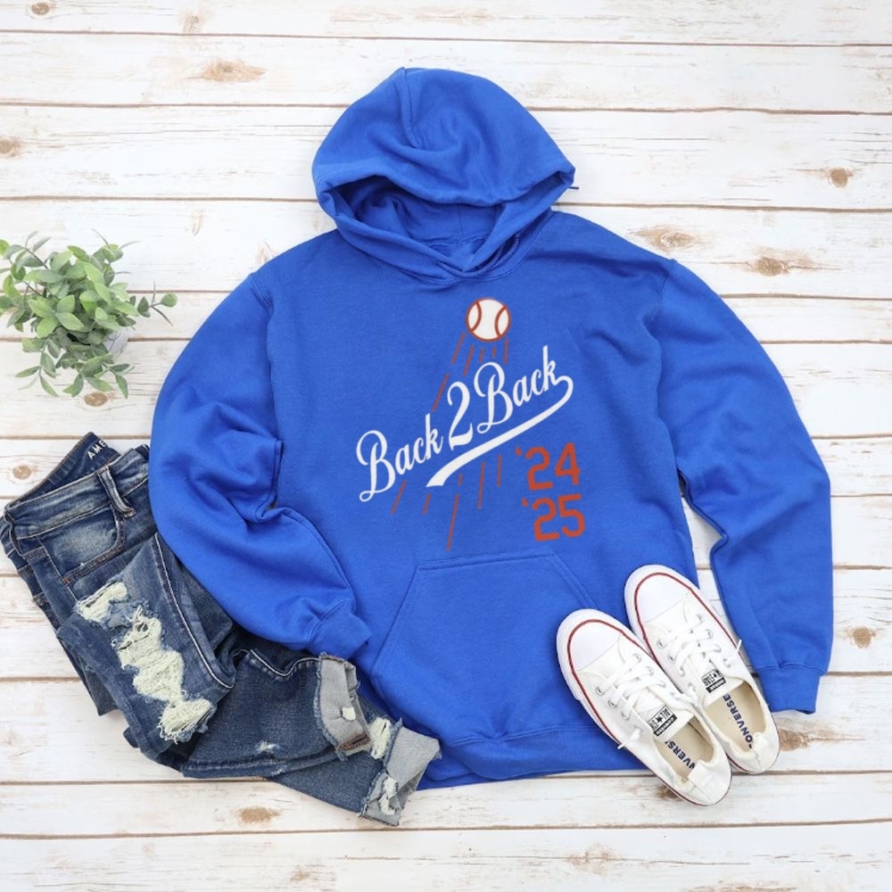 Dodgers | Unisex Casual Printed Double-sided Washed Hoodie 2511025653
