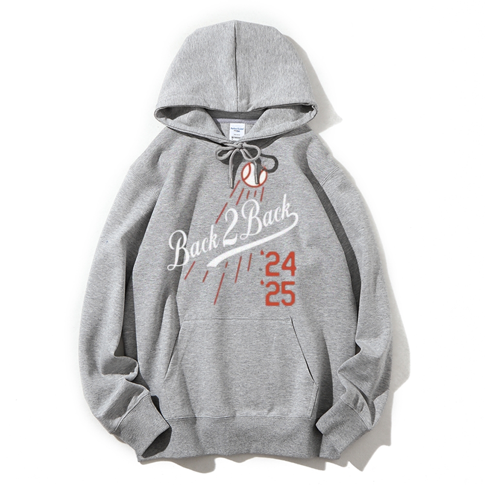 Dodgers | Unisex Casual Printed Double-sided Washed Hoodie 2511025653