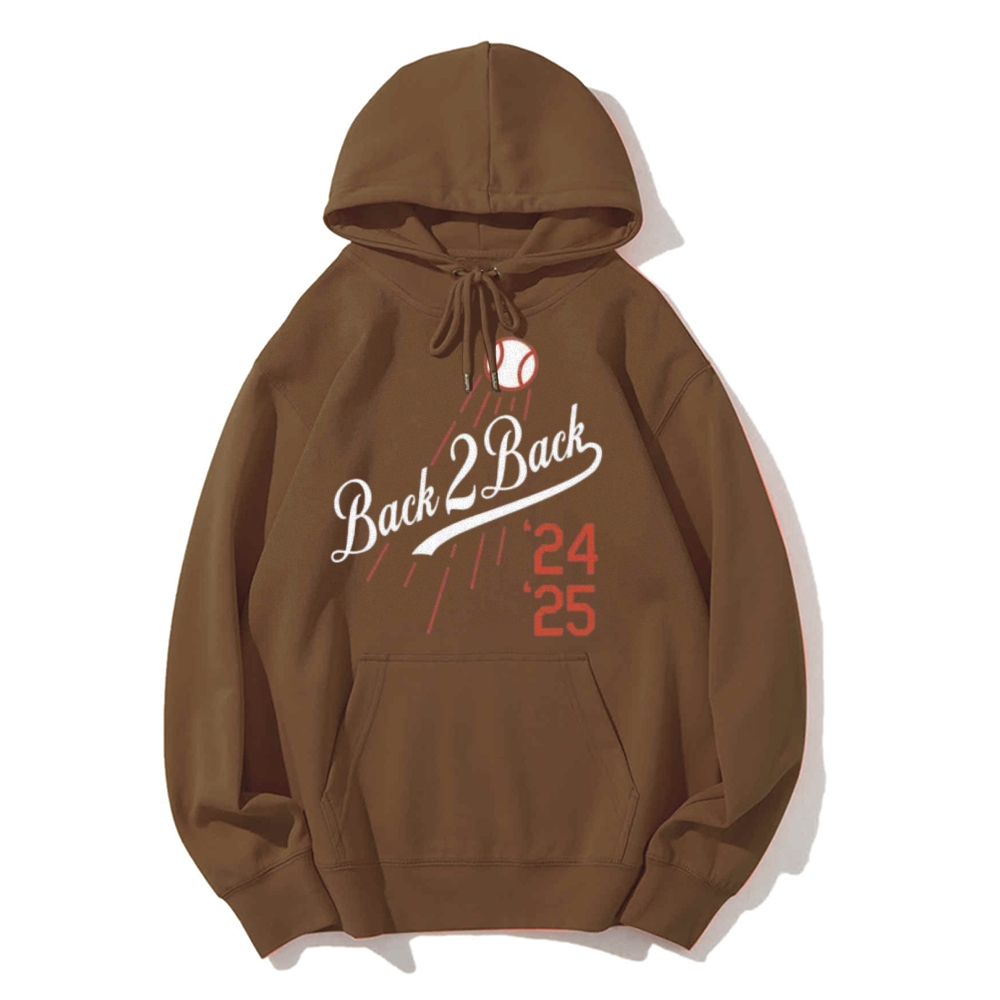 Dodgers | Unisex Casual Printed Double-sided Washed Hoodie 2511025653