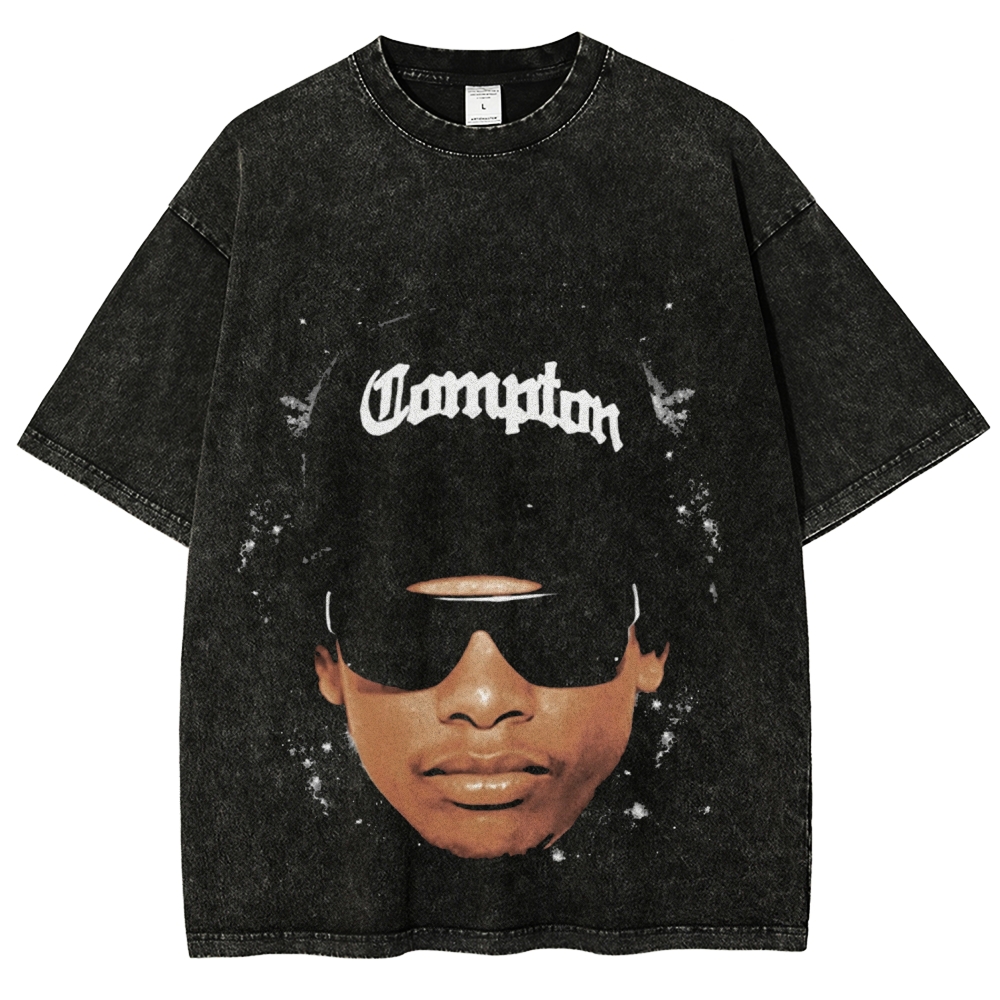 Unisex Fit Washed T-Shirt | EAZY-E COMPTON TEE