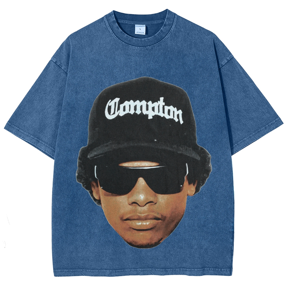 Unisex Fit Washed T-Shirt | EAZY-E COMPTON TEE