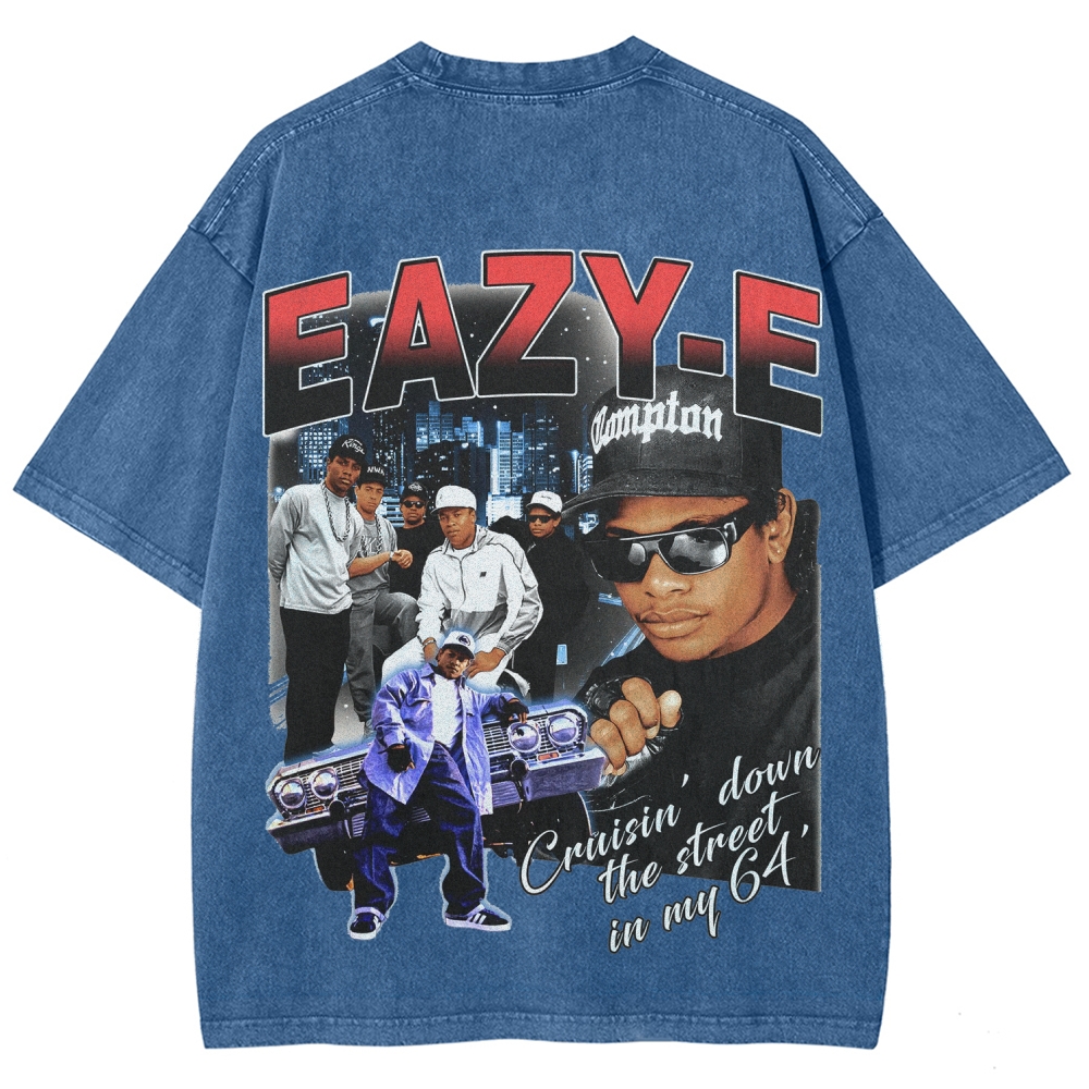 Unisex Fit Washed T-Shirt | EAZY-E COMPTON TEE