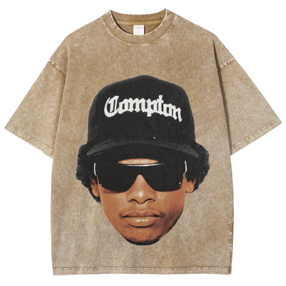 Unisex Fit Washed T-Shirt | EAZY-E COMPTON TEE