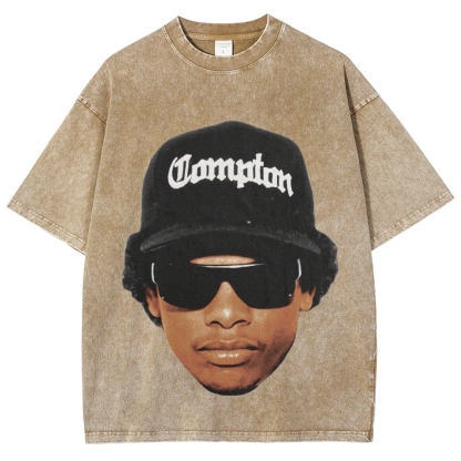 Unisex Fit Washed T-Shirt | EAZY-E COMPTON TEE