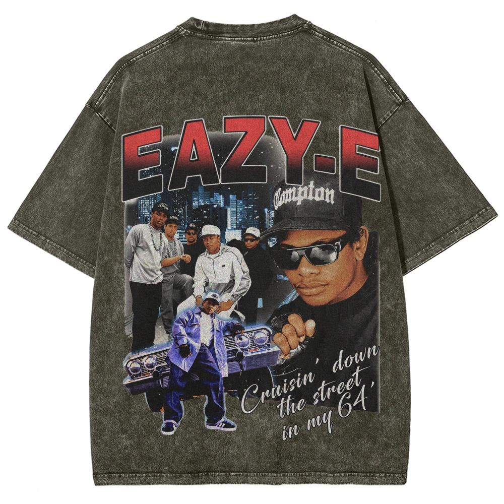 Unisex Fit Washed T-Shirt | EAZY-E COMPTON TEE