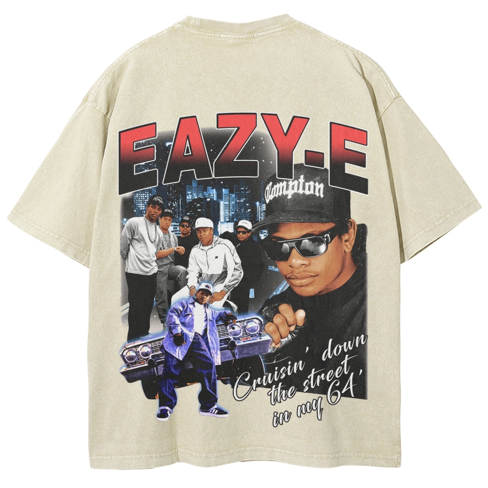 Unisex Fit Washed T-Shirt | EAZY-E COMPTON TEE