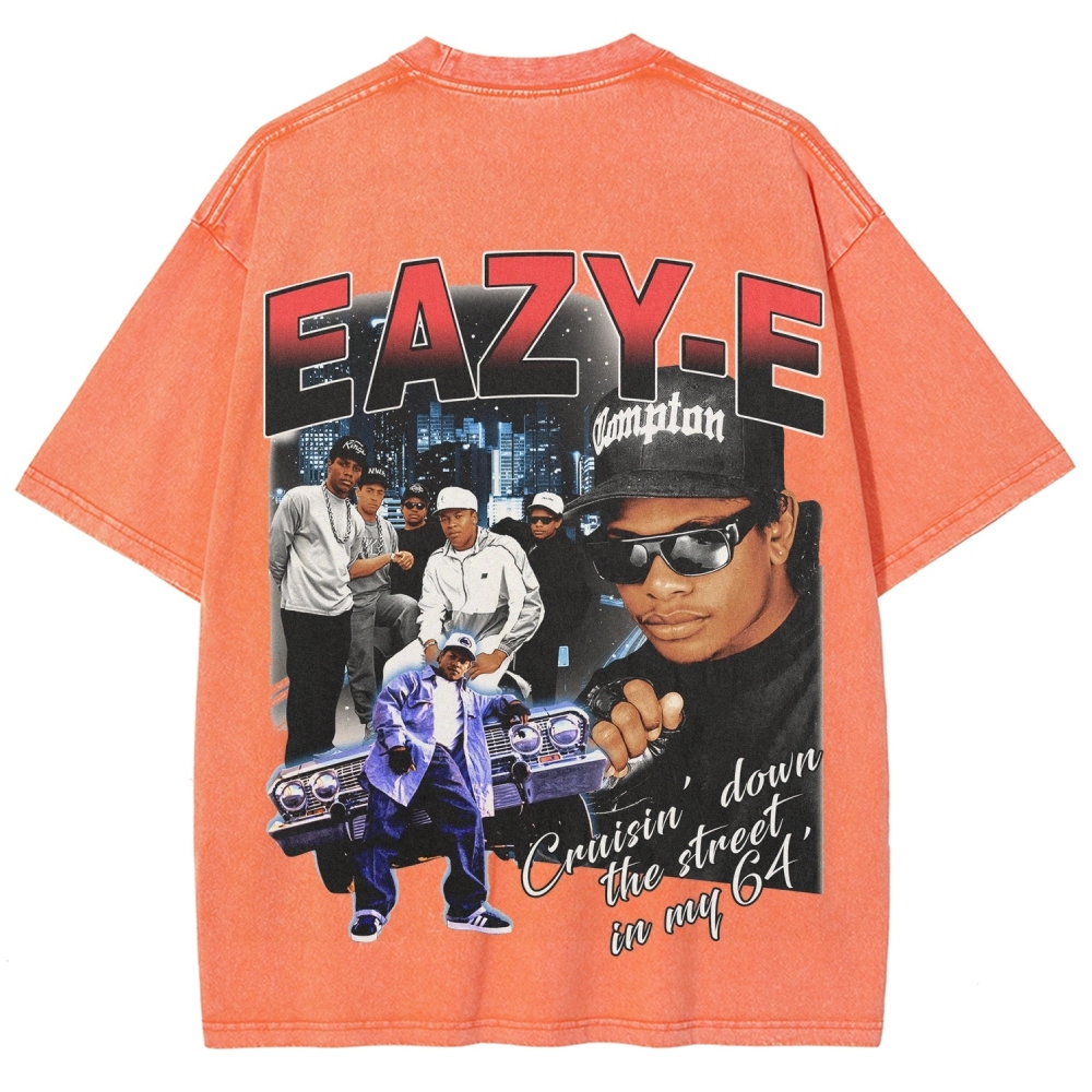 Unisex Fit Washed T-Shirt | EAZY-E COMPTON TEE