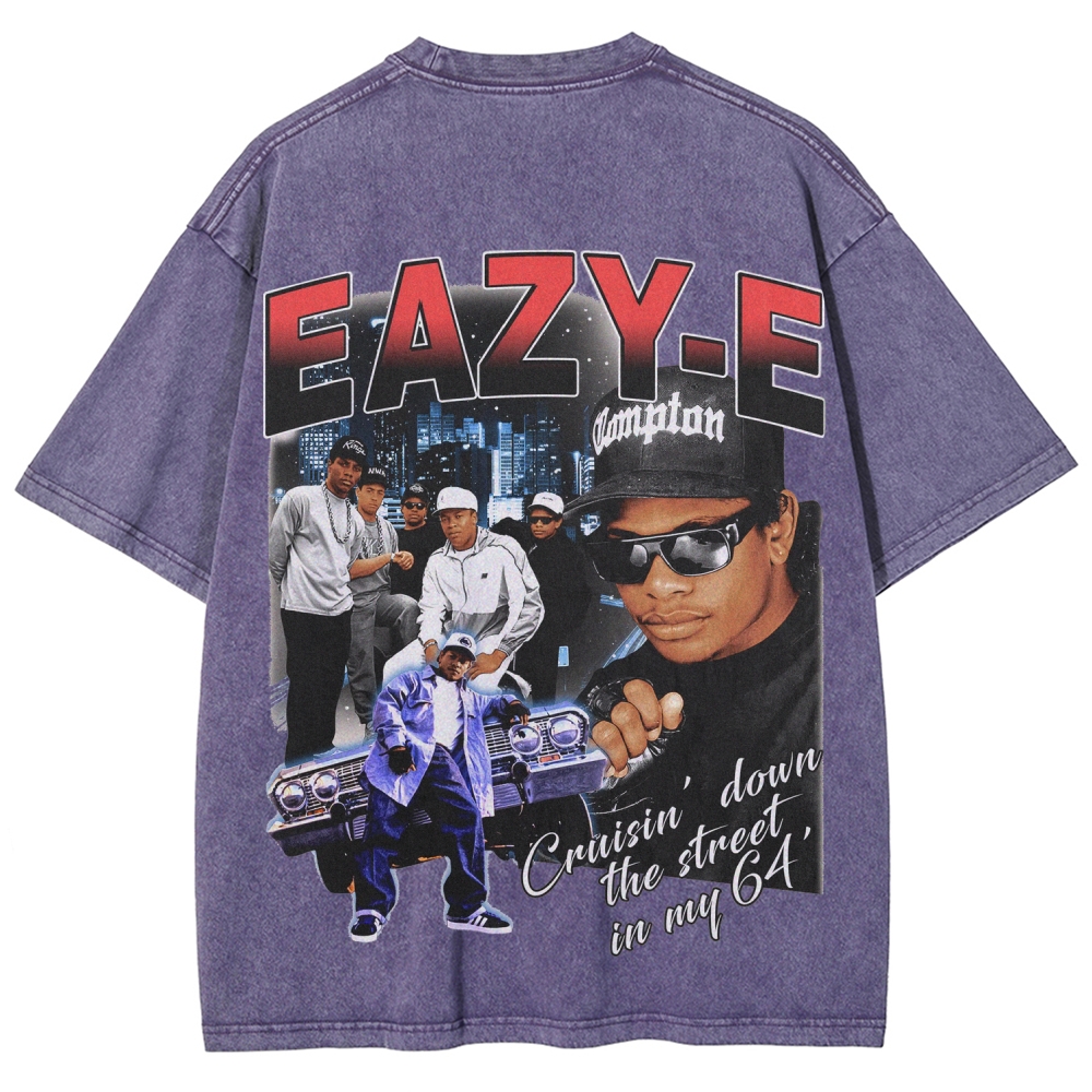 Unisex Fit Washed T-Shirt | EAZY-E COMPTON TEE