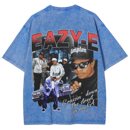 Unisex Fit Washed T-Shirt | EAZY-E COMPTON TEE