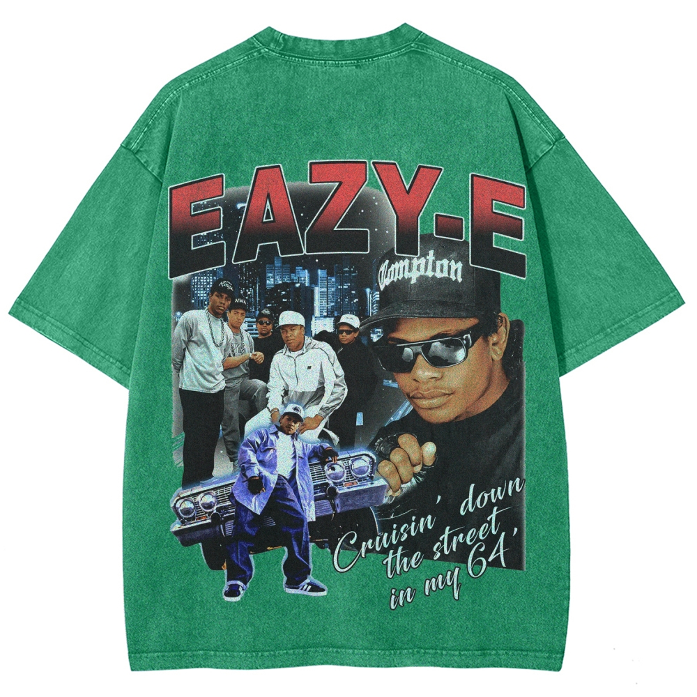 Unisex Fit Washed T-Shirt | EAZY-E COMPTON TEE
