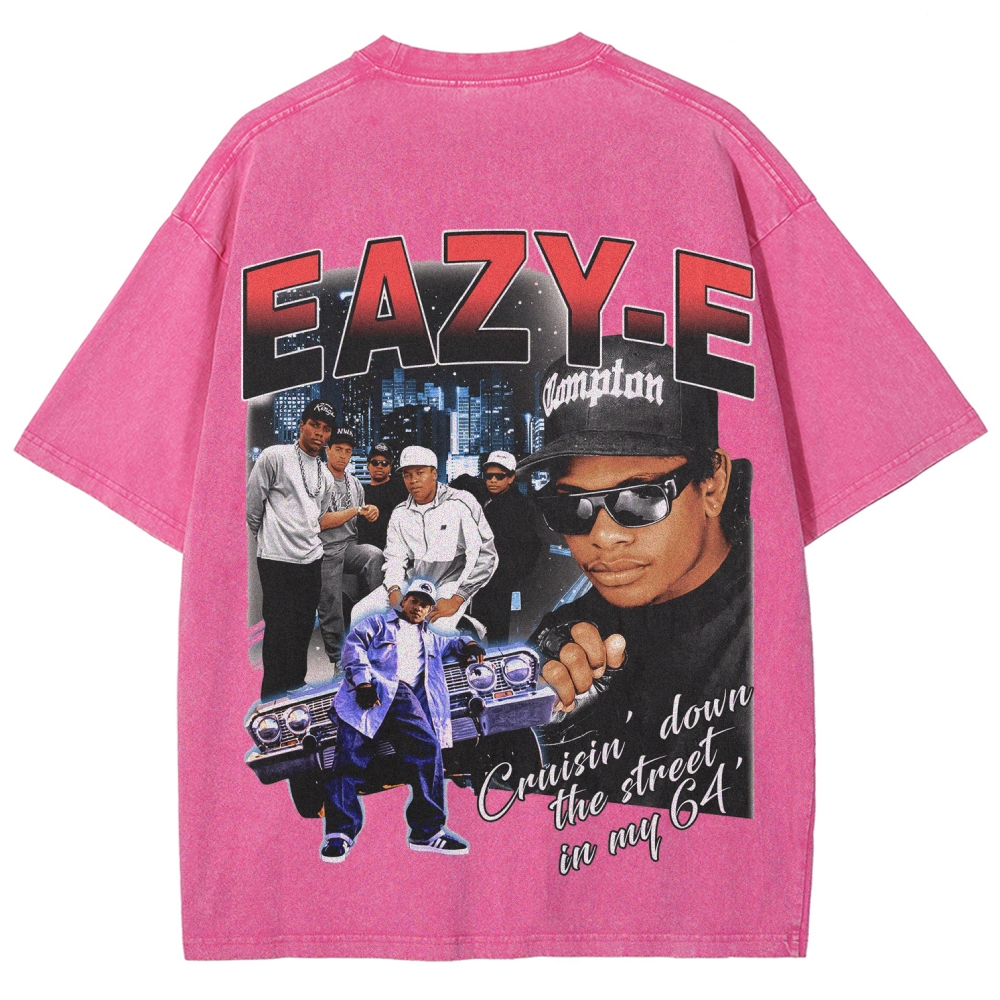 Unisex Fit Washed T-Shirt | EAZY-E COMPTON TEE