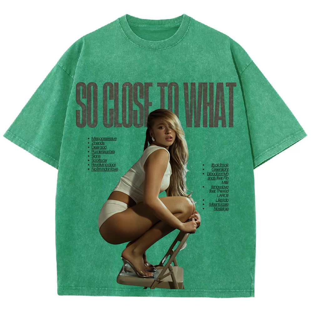 Tate McRae | Unisex Fit Washed T-Shirt  