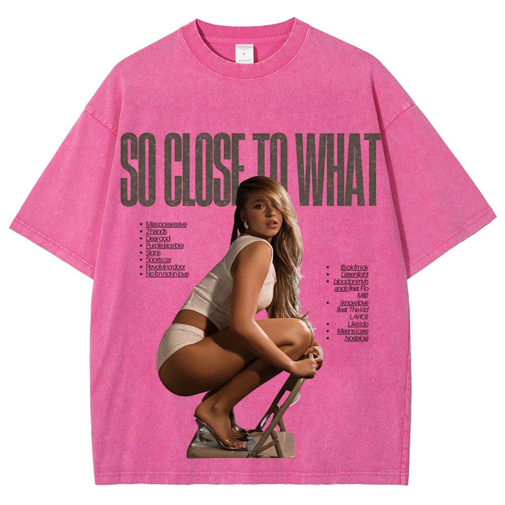 Tate McRae | Unisex Fit Washed T-Shirt  