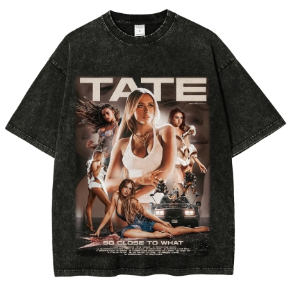 Tate McRae | Unisex Fit Washed T-Shirt 