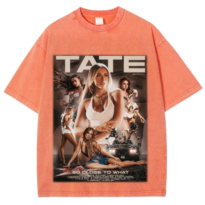 Tate McRae | Unisex Fit Washed T-Shirt 