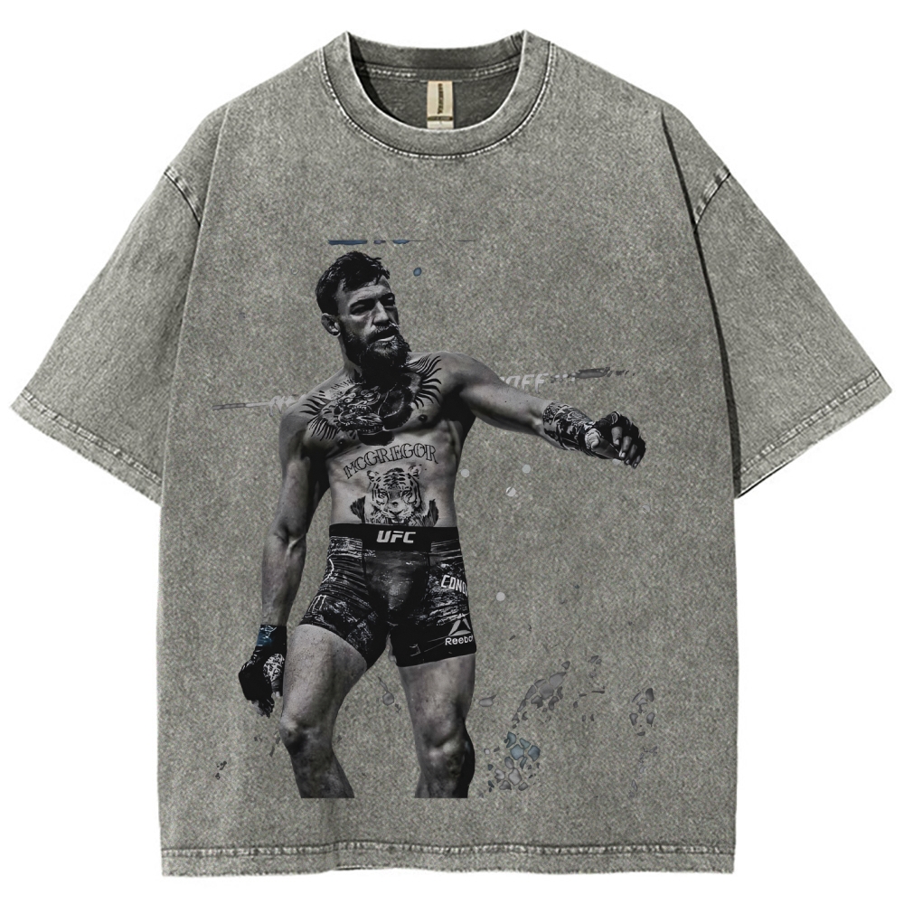 Unisex Fit Washed T-Shirt | CONOR MCGREGOR V4 