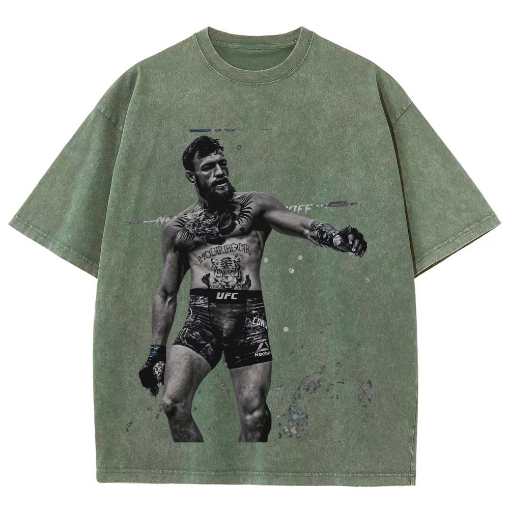 Unisex Fit Washed T-Shirt | CONOR MCGREGOR V4 