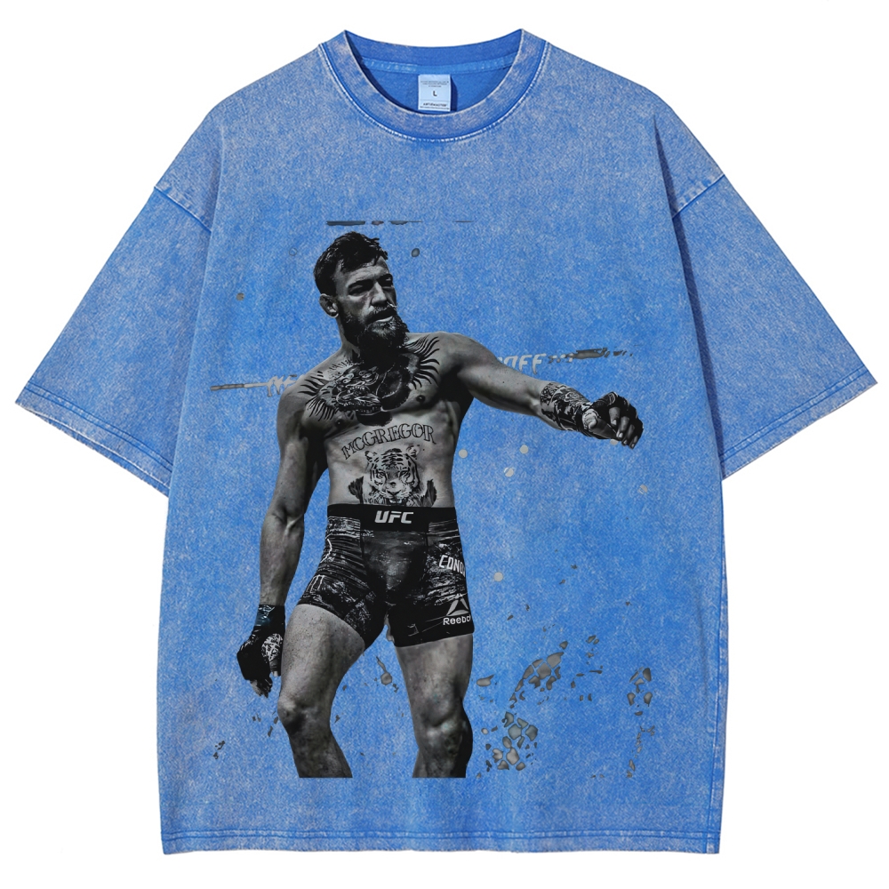 Unisex Fit Washed T-Shirt | CONOR MCGREGOR V4 
