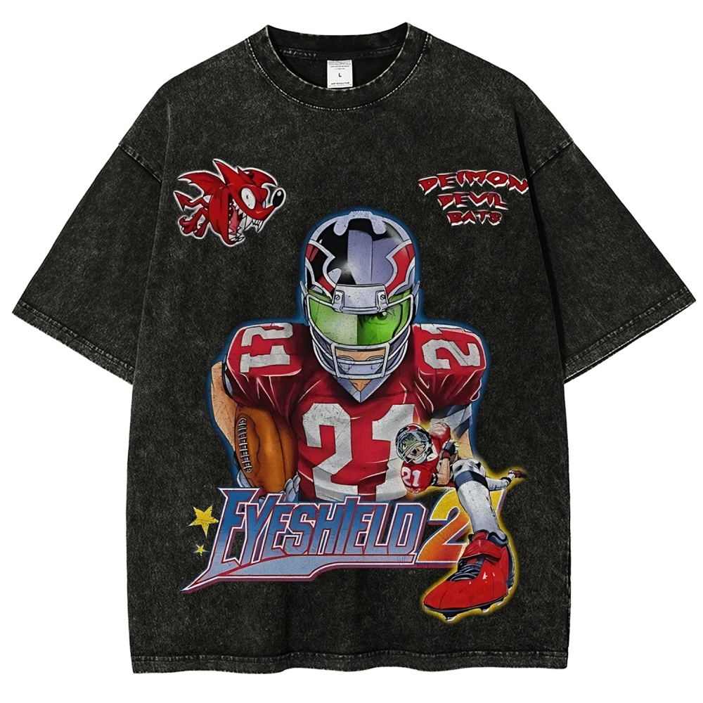 Unisex Fit Washed T-Shirt | EYESHIELD 21 