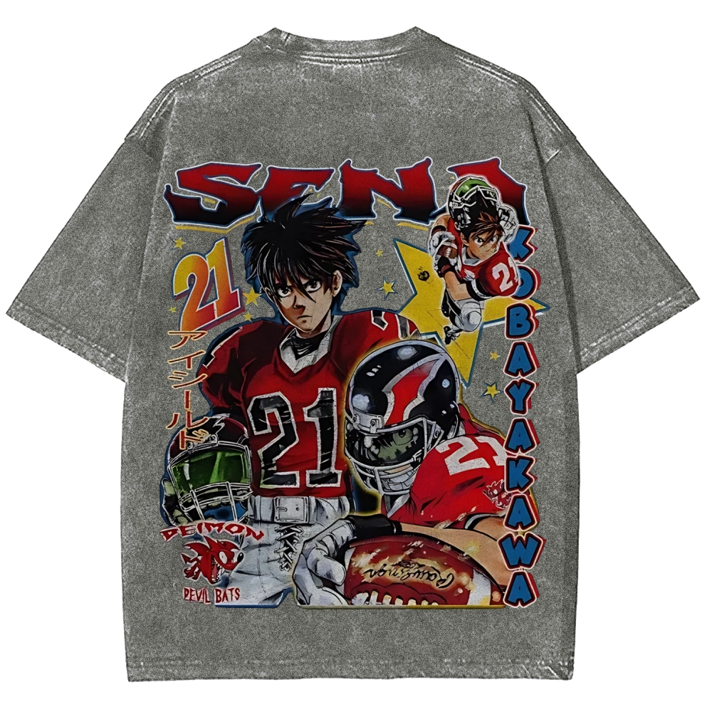 Unisex Fit Washed T-Shirt | EYESHIELD 21 