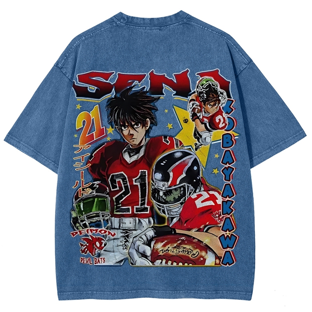 Unisex Fit Washed T-Shirt | EYESHIELD 21 