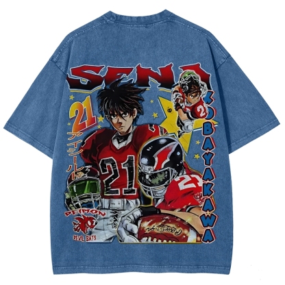 Unisex Fit Washed T-Shirt | EYESHIELD 21 