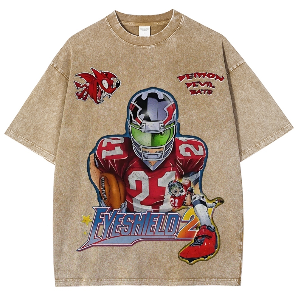 Unisex Fit Washed T-Shirt | EYESHIELD 21 