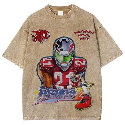 Unisex Fit Washed T-Shirt | EYESHIELD 21 