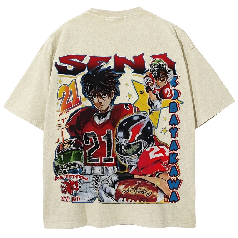 Unisex Fit Washed T-Shirt | EYESHIELD 21 