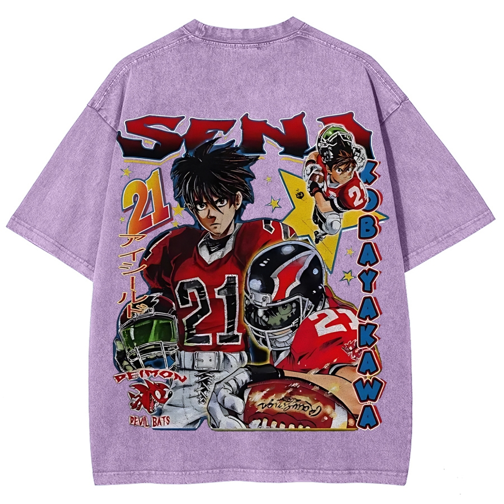 Unisex Fit Washed T-Shirt | EYESHIELD 21 