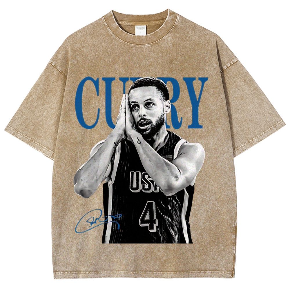 Steph Curry | Unisex Fit Washed T-Shirt