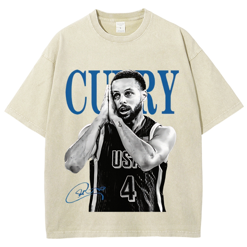 Steph Curry | Unisex Fit Washed T-Shirt
