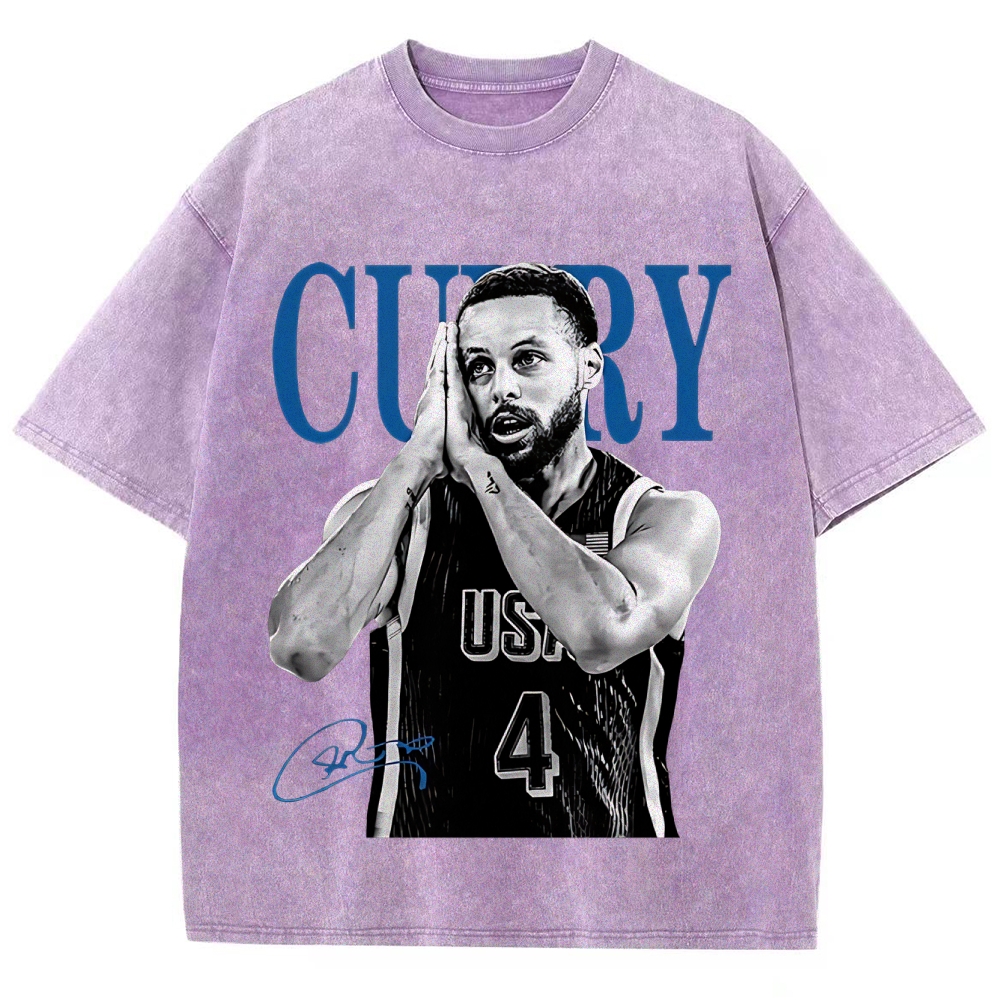 Steph Curry | Unisex Fit Washed T-Shirt