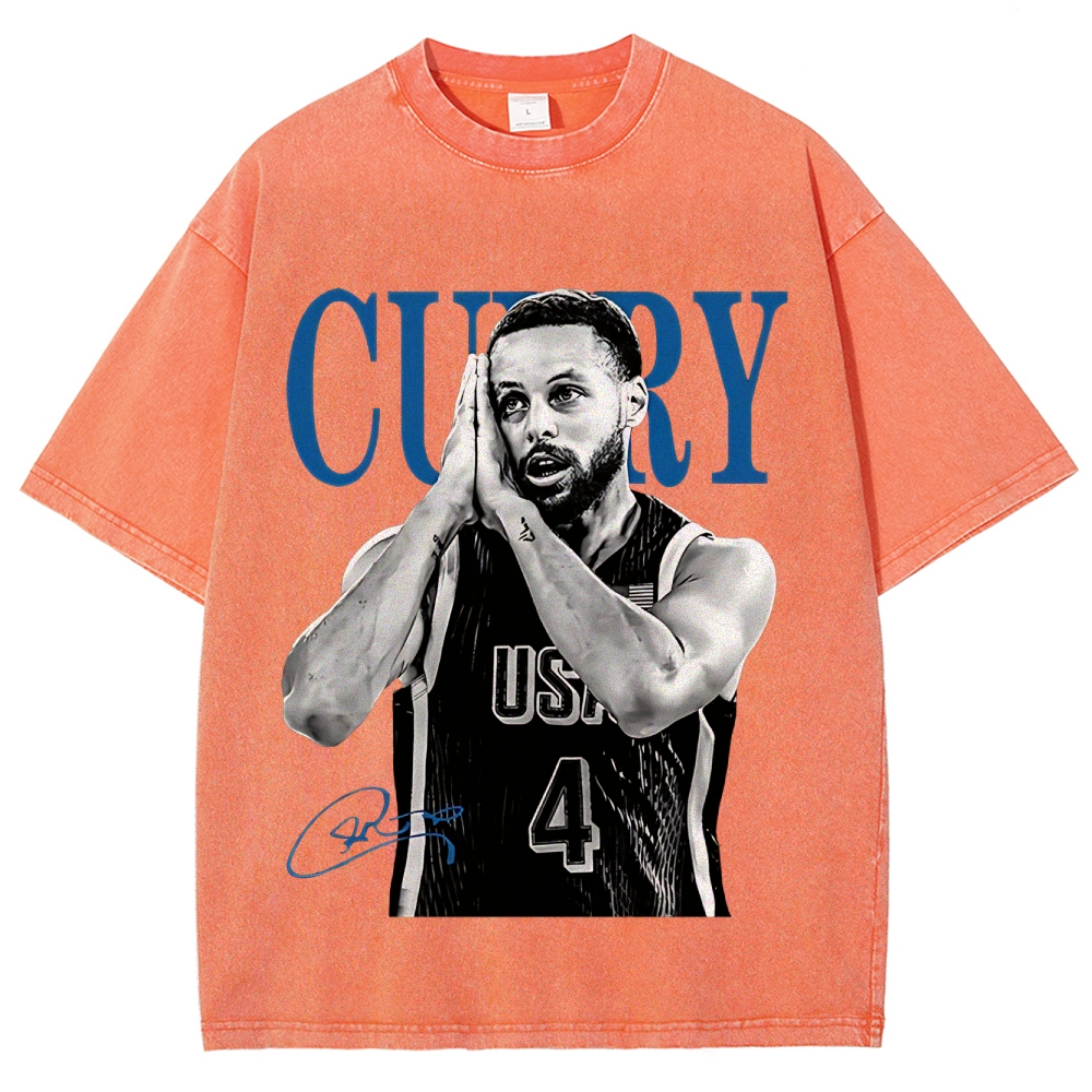 Steph Curry | Unisex Fit Washed T-Shirt