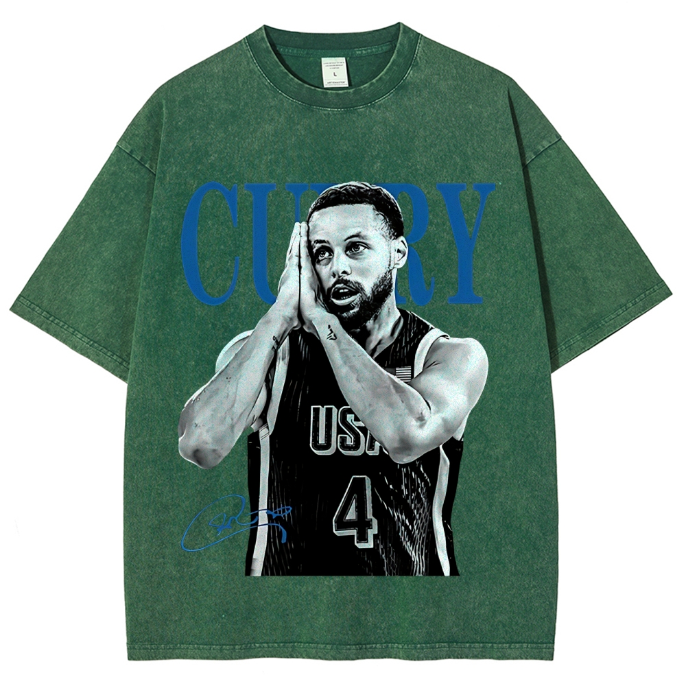 Steph Curry | Unisex Fit Washed T-Shirt