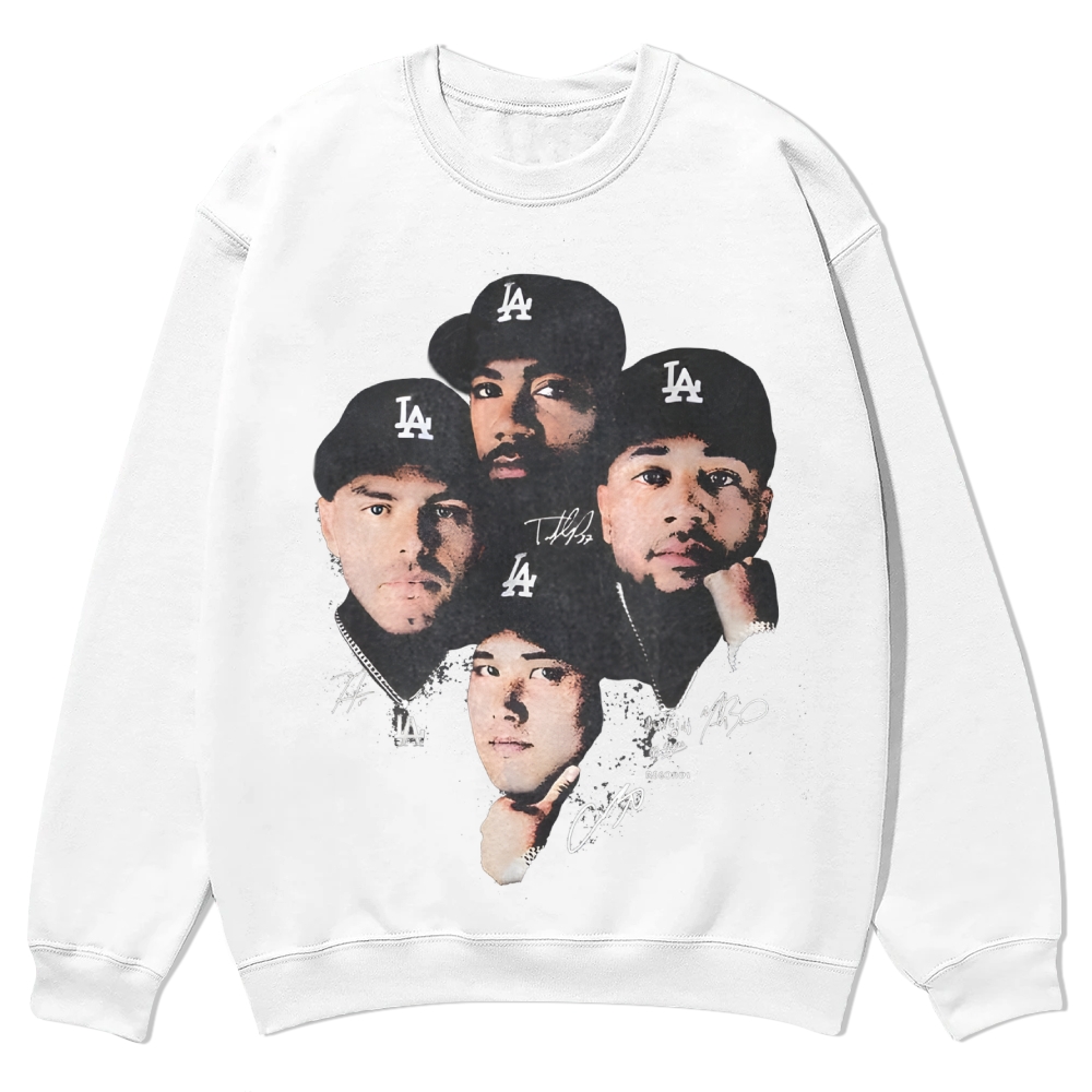 DODGERS | Casual Crewneck Sweatshirt 