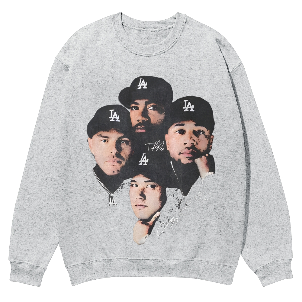 DODGERS | Casual Crewneck Sweatshirt 