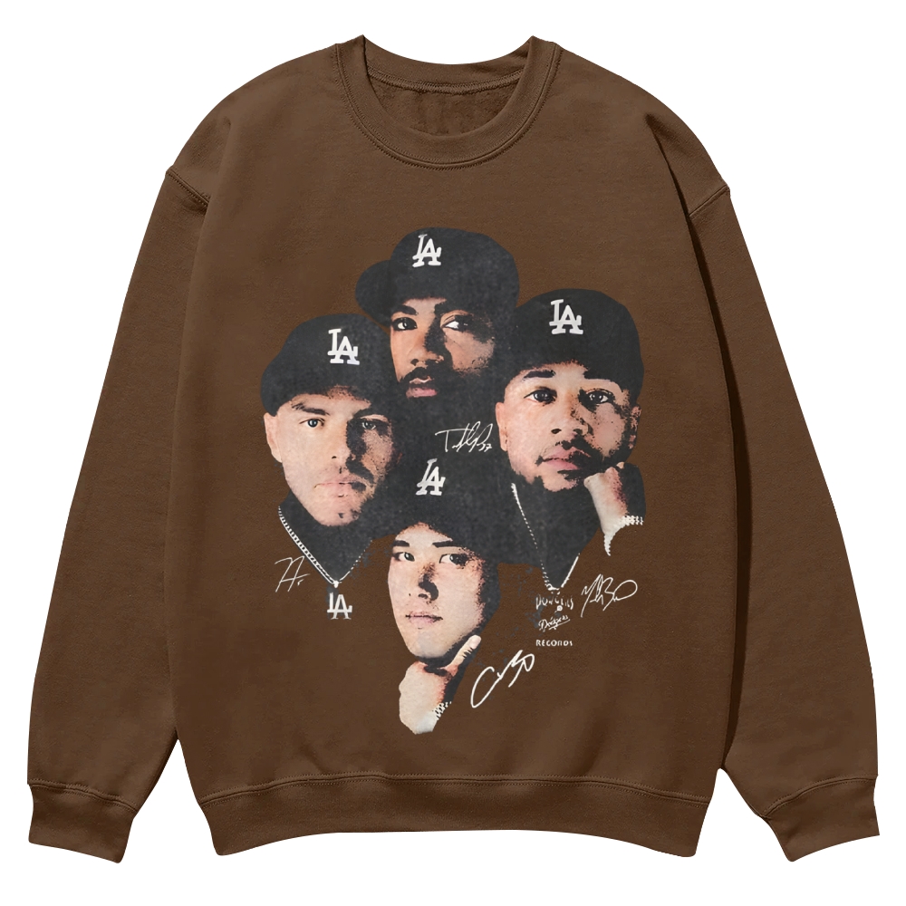 DODGERS | Casual Crewneck Sweatshirt 