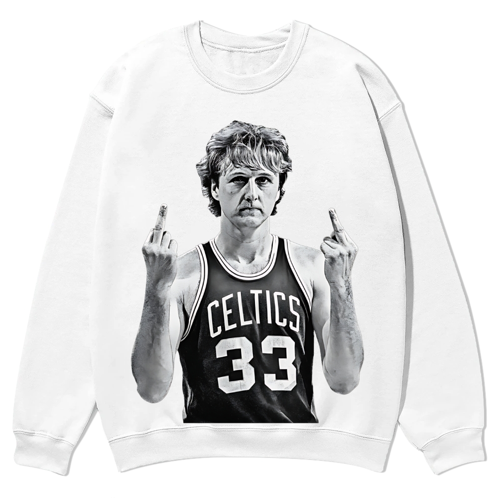 Larry Bird | Casual Crewneck Sweatshirt 