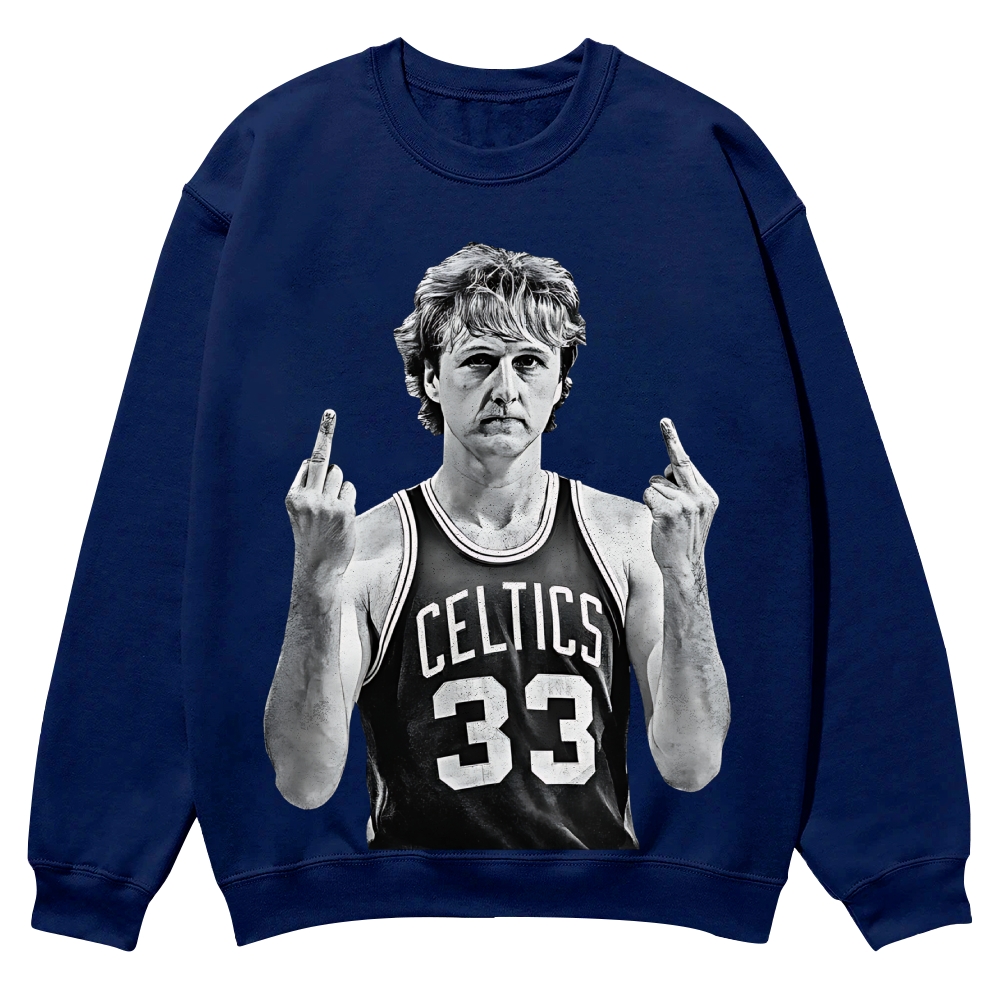 Larry Bird | Casual Crewneck Sweatshirt 