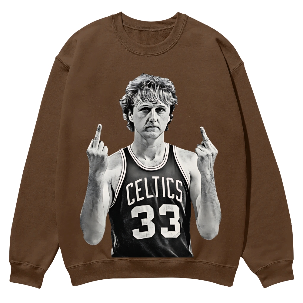 Larry Bird | Casual Crewneck Sweatshirt 