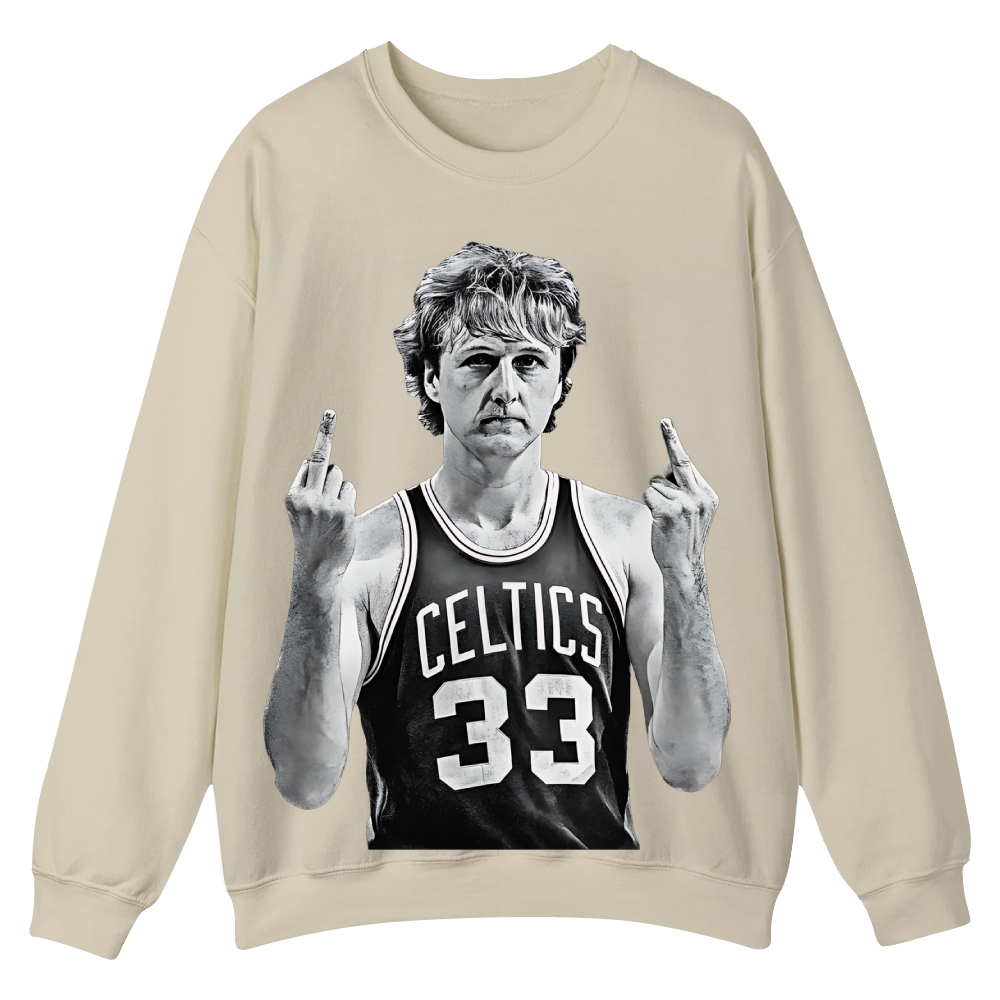 Larry Bird | Casual Crewneck Sweatshirt 