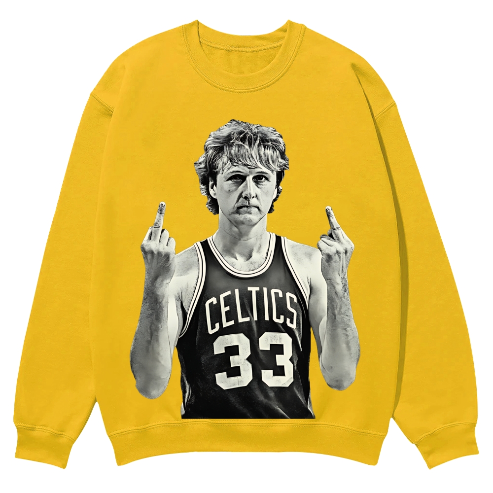 Larry Bird | Casual Crewneck Sweatshirt 